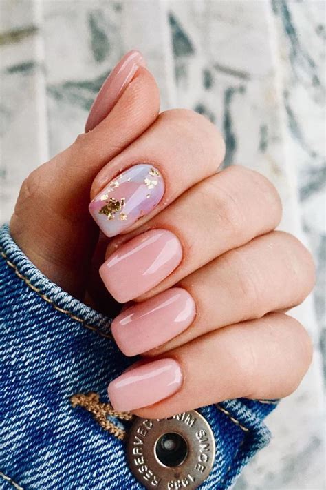 cute short acrylic nails